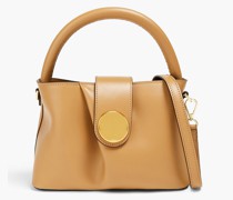 Malette Schultertasche aus Leder