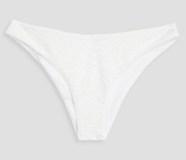 Chiara stretch-jacquard low-rise bikini briefs