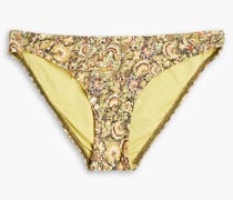 Majorelle tief sitzendes Bikini-Höschen mit floralem Print