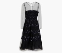 Lara sequined tulle dress