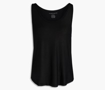 Tanktop aus Stretch-Jersey mit Metallic-Effekt 1