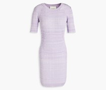 Fie melierte Minikleid au Ripptrick