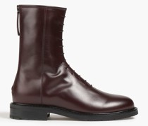 Combat Boots aus Leder