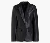 Blazer aus Kunstleder L