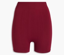 Shorts aus Stretch-Piqué