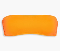 Trieste gerafftes Bandeau-Bikini-Oberteil