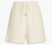 Shorts aus Baumwoll-Tweed/XS