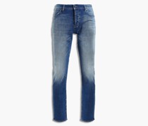 Lou Jeans mit schmalem Bein aus Denim inausgewaschener Optik