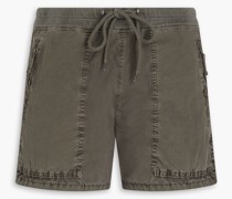 Shorts aus einer Baumwollmischung 0
