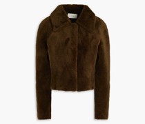 Jacke aus Shearing-Imitat