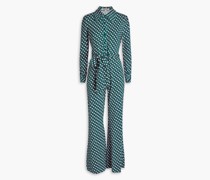 Milly Jumpsuit aus Stretch-Jersey mit Print
