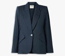 Chamberlain Blazer aus Webstoff mit Fischgratmuster und Nadelstreifen
