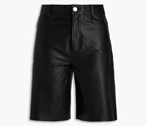 Shorts aus Leder 23