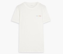 T-Shirt aus Bio-Baumwoll-Jersey mit Print