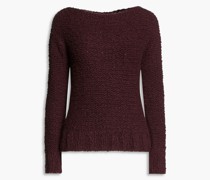 Kaschmirpullover aus Bouclé-Strick