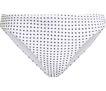 Tief sitzendes Bikini-Höschen mit Polka-Dots