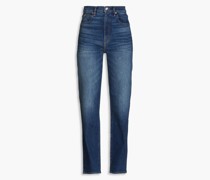 London hoch sitzende Jeans mit geradem Bein 24