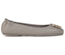Minnie Ballerinas aus gestepptem Leder