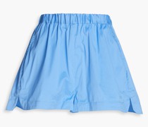 Ios Shorts aus Popeline aus einer Baumwollmischung