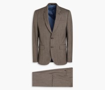 Fit 2 Anzug aus Oxford aus einer Baumwollmischung