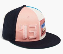 Baseballcap aus Baumwoll-Twill mit Applikationen