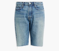 L'Homme Jeansshorts inDistressed-Optik 30