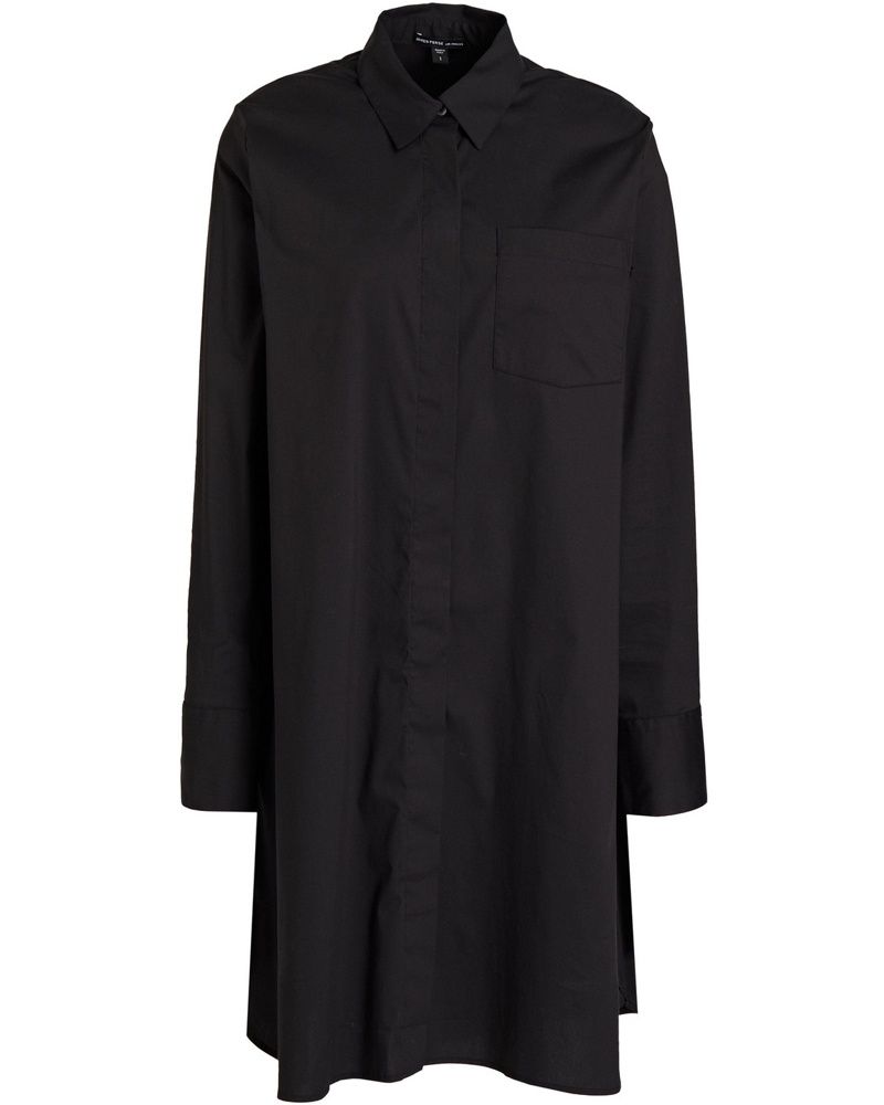 James Perse Damen Hemdkleid inMinilänge aus Popeline aus einer Baumwollmischung