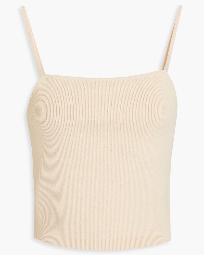 A.L.C. Damen Cropped Obertei aus Rippstrick
