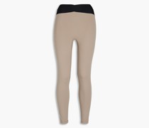 Corso zweifarbige Stretch-Leggings inÜberkreuz-Optik S