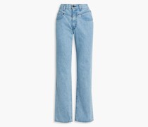 Brooklyn hoch sitzende Jeans mit geradem Bein 23