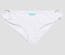 Evita halbhohes, geripptes Bikini-Höschen