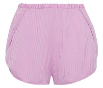 Pyjama-Shorts aus Rippstrick S