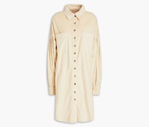 Oversized-Hedkleid aus Bauwollcord