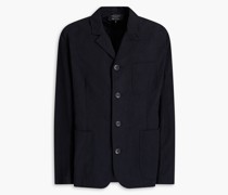 Blazer aus Baumwolle inKnitteroptik