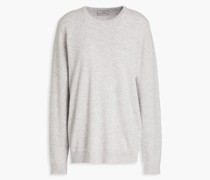 Rea melierter Kachmirpullover