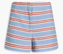 Jazmin Shorts aus Tweed mit Streifen