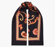 Pareo aus Voile mit Paisleyprint