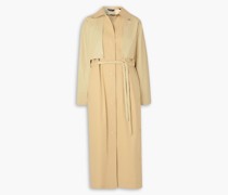 Oi wandebarer Trenchcoat aus einer beschichteten Baumwomischung mit Gürte