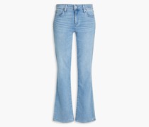 Sloane halbhohe Bootcut-Jeans inausgewaschener Optik 24
