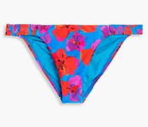 Riviera tief sitzendes Bikini-Höschen mit floralem Print