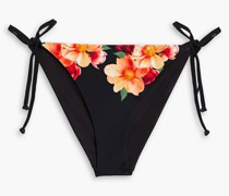 Kate tief sitzendes Bikini-Höschen mit floralem Print M