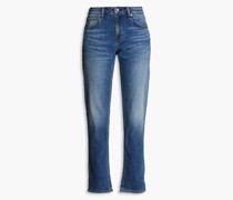 Dre Boyfriend-Jeans mit schmalem Bein inausgewaschener Optik 23