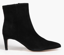 Ankle Boots aus Veloursleder