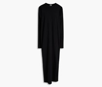 Maxikleid au Bio-Baumwoll-Jerey mit Cut-out