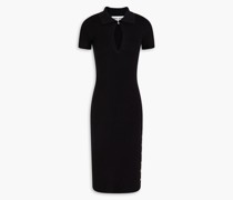 Midikleid aus Rippstrick