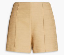 Shorts aus einer Baumwoll-Leinenmischung