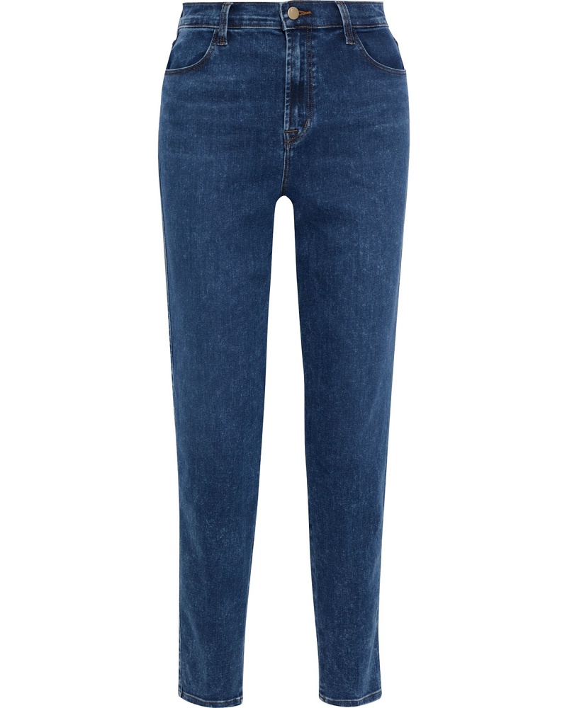J Brand Damen Mia hoch sitzende Jeans mit geradem Bein
