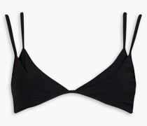 Triangel-Bikini-Oberteil mit Cut-outs