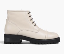 Combat Boots aus Leder