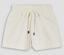 Shorts aus Baumwoll-Twill